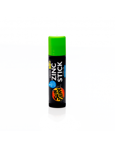 Sun Zapper Zinc Stick Single UV Protection Green