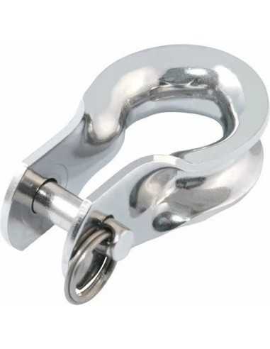 Allen Stainless Steel Folded Shackle Halyard with Pin 5mm A4428 H2O Sensations