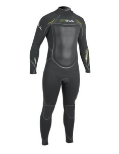 Gul Vortex 5/3 Steamer Mens Blindstitch Black Gold