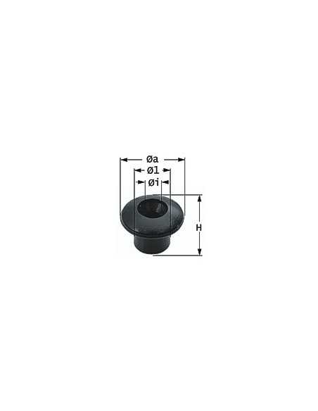 Lacing Buttons Stainless Steel 10.5*10.5*4.4mm EQ600 H2O Sensations