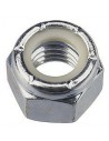 Nut Nylstop Stainless Steel A4 UNC 1/4"-28