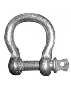 Galvanised Shackle Bow 20mm BW639 H2O Sensations