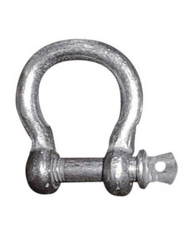Galvanised Shackle Bow 20mm BW639 H2O Sensations Galvanised Shackle Bow 20mm BW639 H2O Sensations