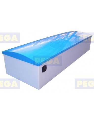 Pega Coffre Polypropylene Couvercle Bombé 300*100*55cm Pega Coffre Polypropylene Couvercle Bombé 300*100*55cm
