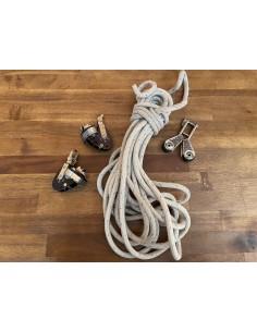 Jib Sheet with Swivels Blocks Shackles Second Hand H2O Sensations