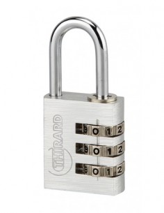 Thirard Aluminum/Steel Nickel-plated Padlocks 28mm TD12035 H2O Sensations