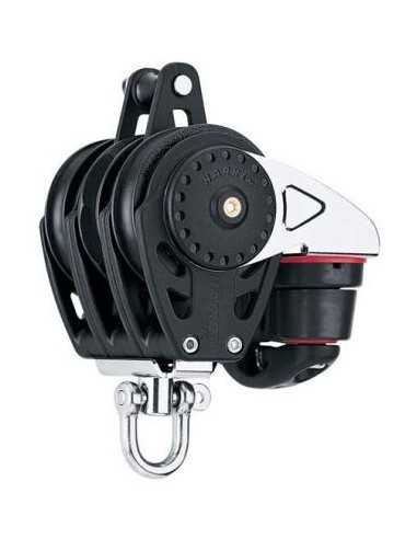 Harken Carbo Poulie 57mm Trible Ratchamatic avec Ringot