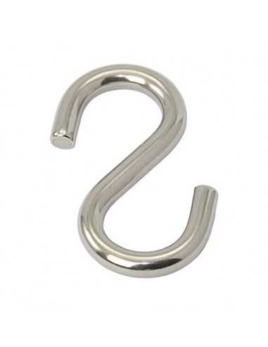 S Hook Stainless Steel 24*3mm S Hook Stainless Steel 24*3mm