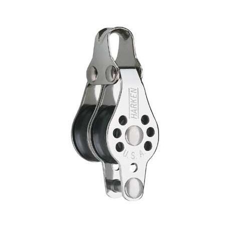 Harken Micro Poulie 22mm Double Ringot