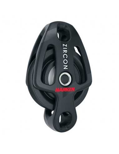 Harken Zircon Block 40mm Single Becket Soft Attach