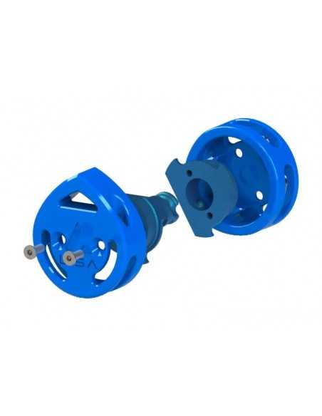 Lisa Poulies Double Twist Sans Réa Faible Friction Ecoute Amure LISAD H2O Sensations