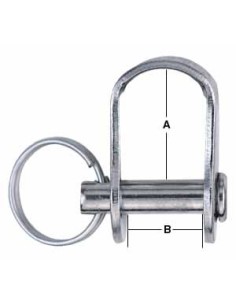 Harken Shackle Micro Stamped 5mm 072 H2O Sensations