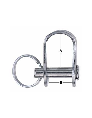 Manille Harken Découpée 5mm 072 5,92&nbsp;CHF H2O Sensations