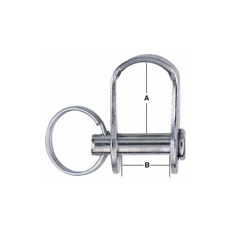 Manille Harken Découpée 5mm