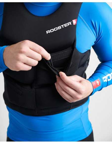Rooster Race Armour 50N CE Impact Buoyancy Aid Mens XSmall Black ROO133551 H2O Sensations
