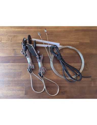 Topper Topaz 16CX Cable Trapèze Complet 2pcs TC038-16S H2O Sensations Topper Topaz 16CX Cable Trapèze Complet 2pcs TC038-16S H2O Sensations