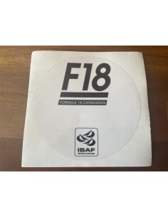 F18 International Hull Measurement Adhesive translucent sticker H2O Sensations