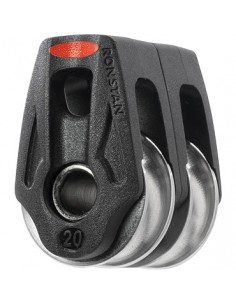 Ronstan Poulie Orbit 20mm Double Ringot Lashing High Load
