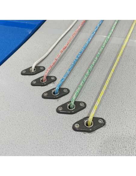 Allen Deck Bush With Flange Acetal Stainless Steel 6.4mm A4039 H2O Sensations