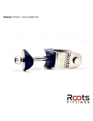 Roots Fittings Twist Connector Stick U 23mm Complete RT00001B H2O Sensations Roots Fittings Twist Connector Stick U 23mm Complete RT00001B H2O Sensations