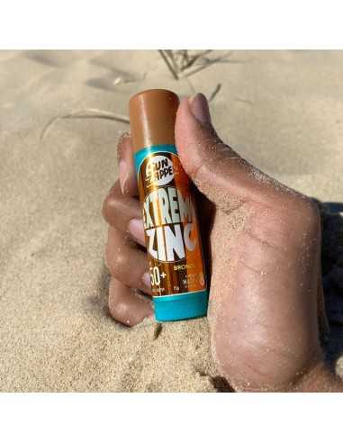 Sun Zapper Extreme BRONZE Zinc Stick SPF 50+ 15g uvb uva H2O Sensations Sun Zapper Extreme BRONZE Zinc Stick SPF 50+ 15g uvb uva H2O Sensations