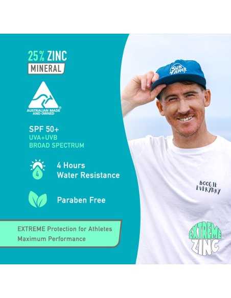 Sun Zapper Extreme TAN Zinc Stick SPF 50+ 15g H2O Sensations