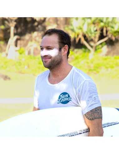 Sun Zapper Extreme Shell White Zinc Stick SPF 50+ 15g uva uvb H2O Sensations Sun Zapper Extreme Shell White Zinc Stick SPF 50+ 15g uva uvb H2O Sensations