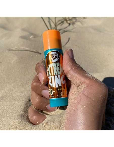 Sun Zapper Extreme Orange Sun Zinc Stick SPF 50+ 15g uvb uva H2O Sensations Sun Zapper Extreme Orange Sun Zinc Stick SPF 50+ 15g uvb uva H2O Sensations