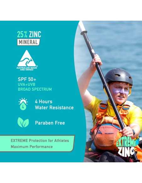 Sun Zapper Extreme Violet Sky Zinc Stick SPF 50+ 15g uvb uva H2O Sensations