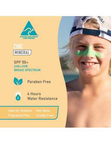 Sun Zapper Zinc Stick Protection UV Vert Jaune Ton Peau SUNZPK2 H2O Sensations Sun Zapper Zinc Stick Protection UV Vert Jaune Ton Peau SUNZPK2 H2O Sensations