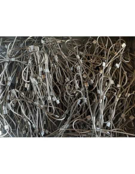 Câble Souple 7*19 Serti Double Loop Lasso