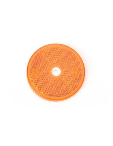 WAS Reflector Round Orange 60mm 1 Holes WAS845 H2O Sensations