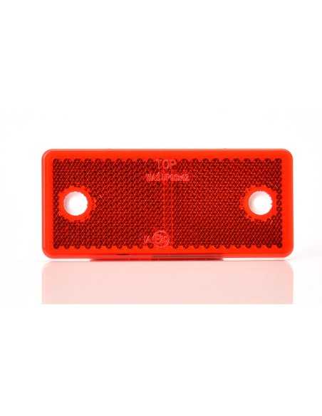 WAS Reflector Rectangular Red 96*42mm 2 Holes WAS849 H2O Sensations