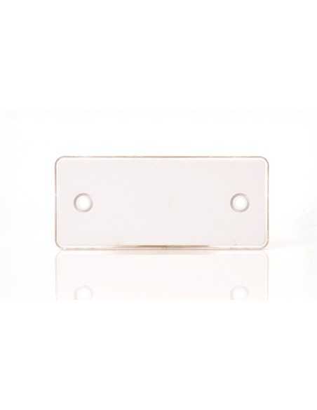 WAS Reflector Rectangular White 96*42mm 2 Holes WAS847 H2O Sensations WAS Reflector Rectangular White 96*42mm 2 Holes WAS847 H2O Sensations