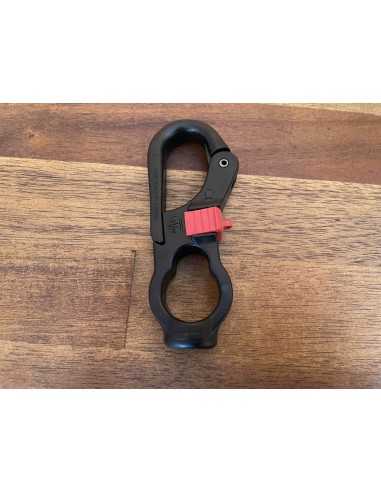 Snap Shackle "NAB" Ultra Light Plastic Small 72mm Black