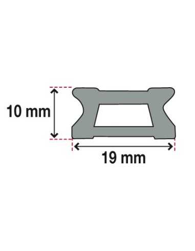 Ronstan Traveller Track Ball Bearing 19 RC1190 H2O Sensations Ronstan Traveller Track Ball Bearing 19 RC1190 H2O Sensations