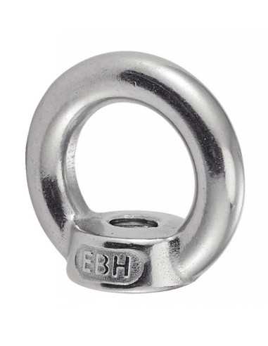 Stainless Steel A4 Nut Ring M6 DIN 582
