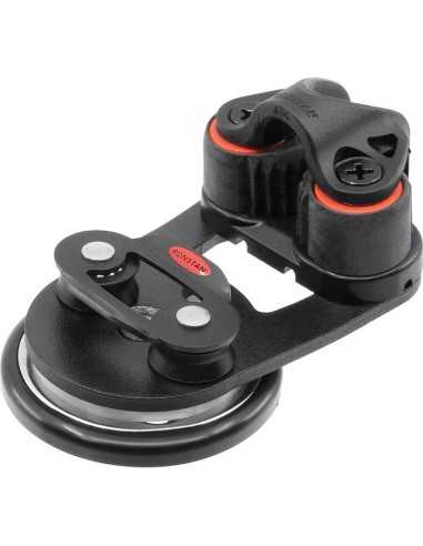 Ronstan Swivel Base Ball Bearing Sheave Cleat Small 27mm RF70 H2O Sensations Ronstan Swivel Base Ball Bearing Sheave Cleat Small 27mm RF70 H2O Sensations