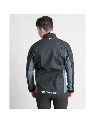 Rooster Homme Coupe Vent Active Aquafleece Top Noir Gris ROO14242X H2O Sensations Rooster Homme Coupe Vent Active Aquafleece Top Noir Gris ROO14242X H2O Sensations