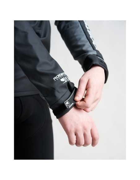 Rooster Mens Active AquaFleece Top Black Grey ROO14242X H2O Sensations