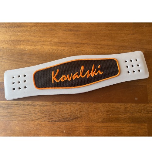 Kovalski Footstrap Grey Orange Wide H2O00077 H2O Sensations