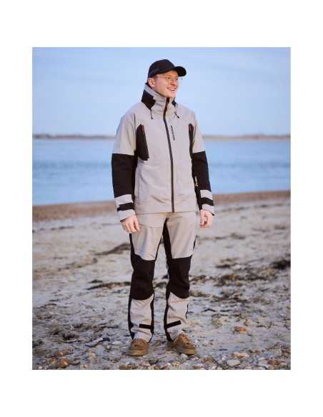 Rooster SB1 Veste Cotière Sportive (Unisex) Gris Noir H2O Sensations Rooster SB1 Veste Cotière Sportive (Unisex) Gris Noir H2O Sensations