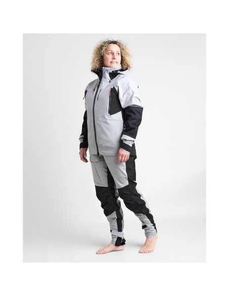 Rooster SB1 Inshore Jacket (Unisex) Grey Black H2O Sensations