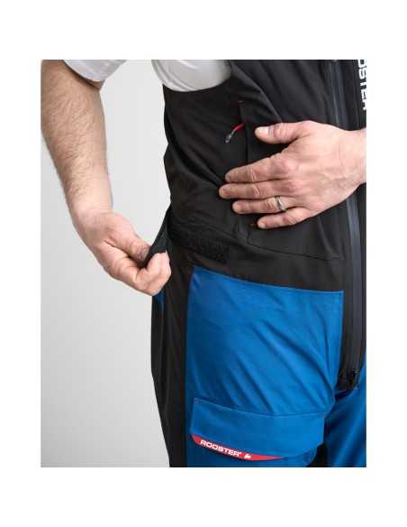 Rooster SB1 Salopette Cotière Sportive (Unisex) Bleu Noir H2O Sensations