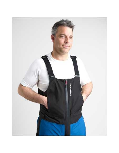 Rooster SB1 Salopette Cotière Sportive (Unisex) Bleu Noir H2O Sensations