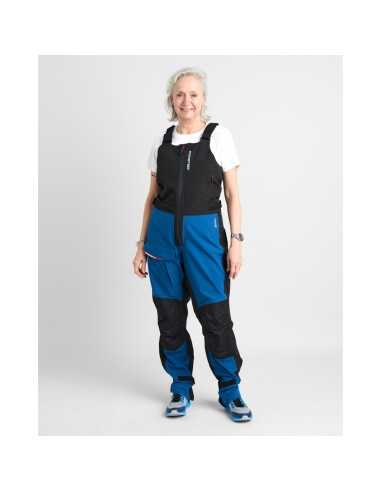 Rooster SB1 Salopette Cotière Sportive (Unisex) Bleu Noir H2O Sensations Rooster SB1 Salopette Cotière Sportive (Unisex) Bleu Noir H2O Sensations