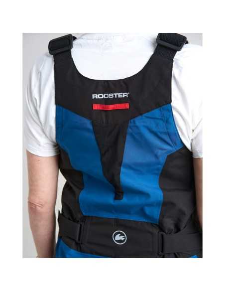 Rooster SB1 Inshore Salopette Hi-fits (Unisex) Blue Black H2O Sensations