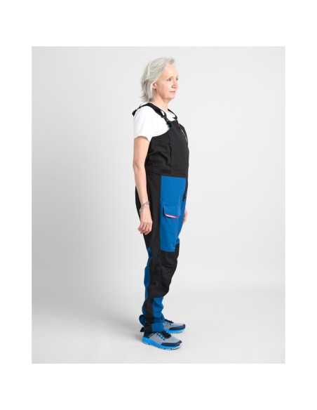 Rooster SB1 Salopette Cotière Sportive (Unisex) Bleu Noir H2O Sensations