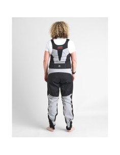 Rooster SB1 Salopette Cotière Sportive (Unisex) Gris Noir H2O Sensations 2