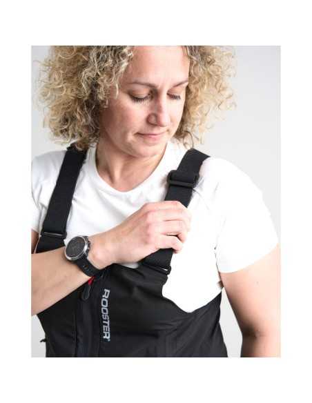 Rooster SB1 Salopette Cotière Sportive (Unisex) Gris Noir H2O Sensations